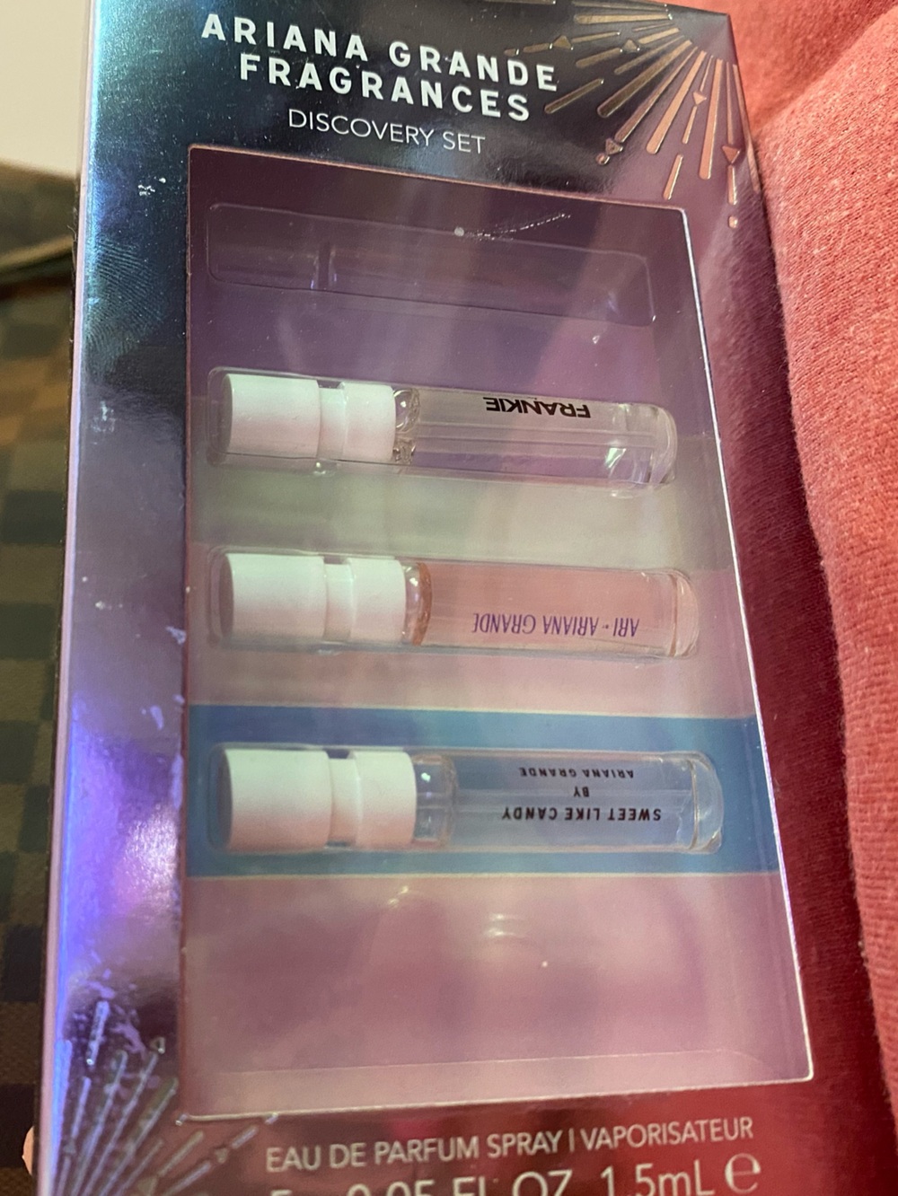Ariana Grande Eau De Perfume Discovery Set w 3 Sig Scents - Picture 2 of 6